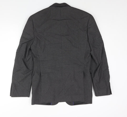 Mens UK Size 36 Burton Regular Grey Suit Jacket