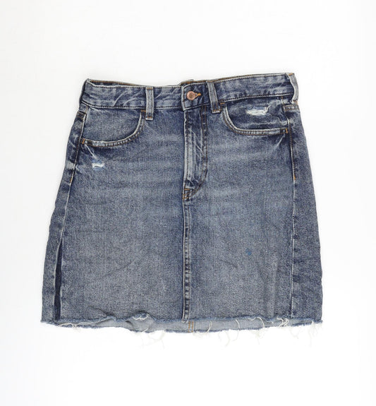 Womens UK Size 10 H&M A-Line Skirt