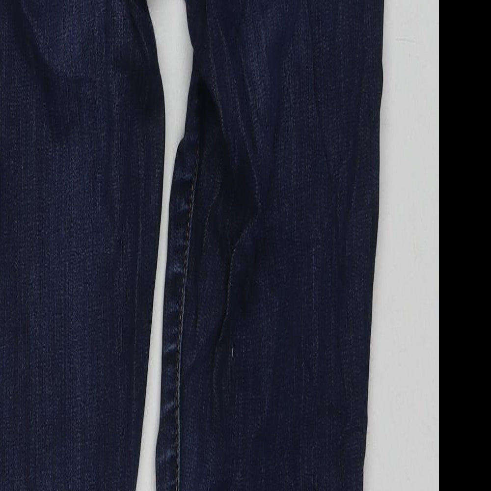 Gap Womens Blue Cotton Skinny Jeans Size 26 in L27 in Regular Zip