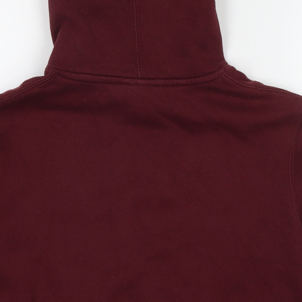 Sparta Boys Red Cotton Pullover Hoodie Size 13-14 Years Pullover - Logo