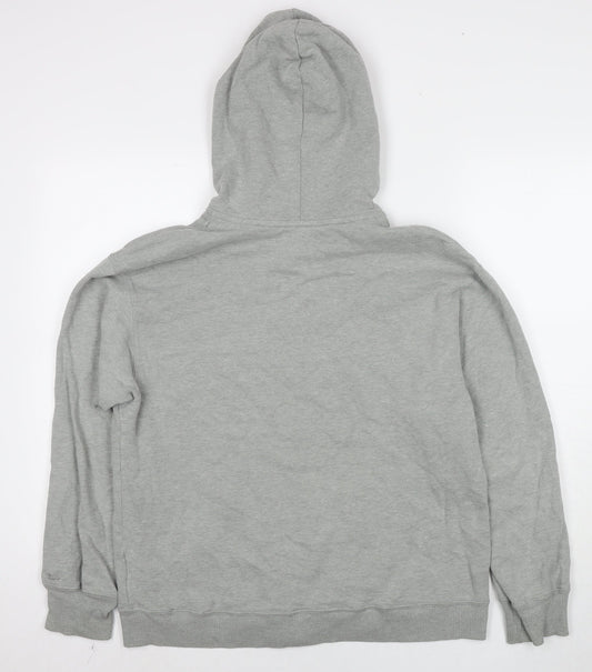 Mens UK Size XS Hollister Grey Full Zip Hoodie