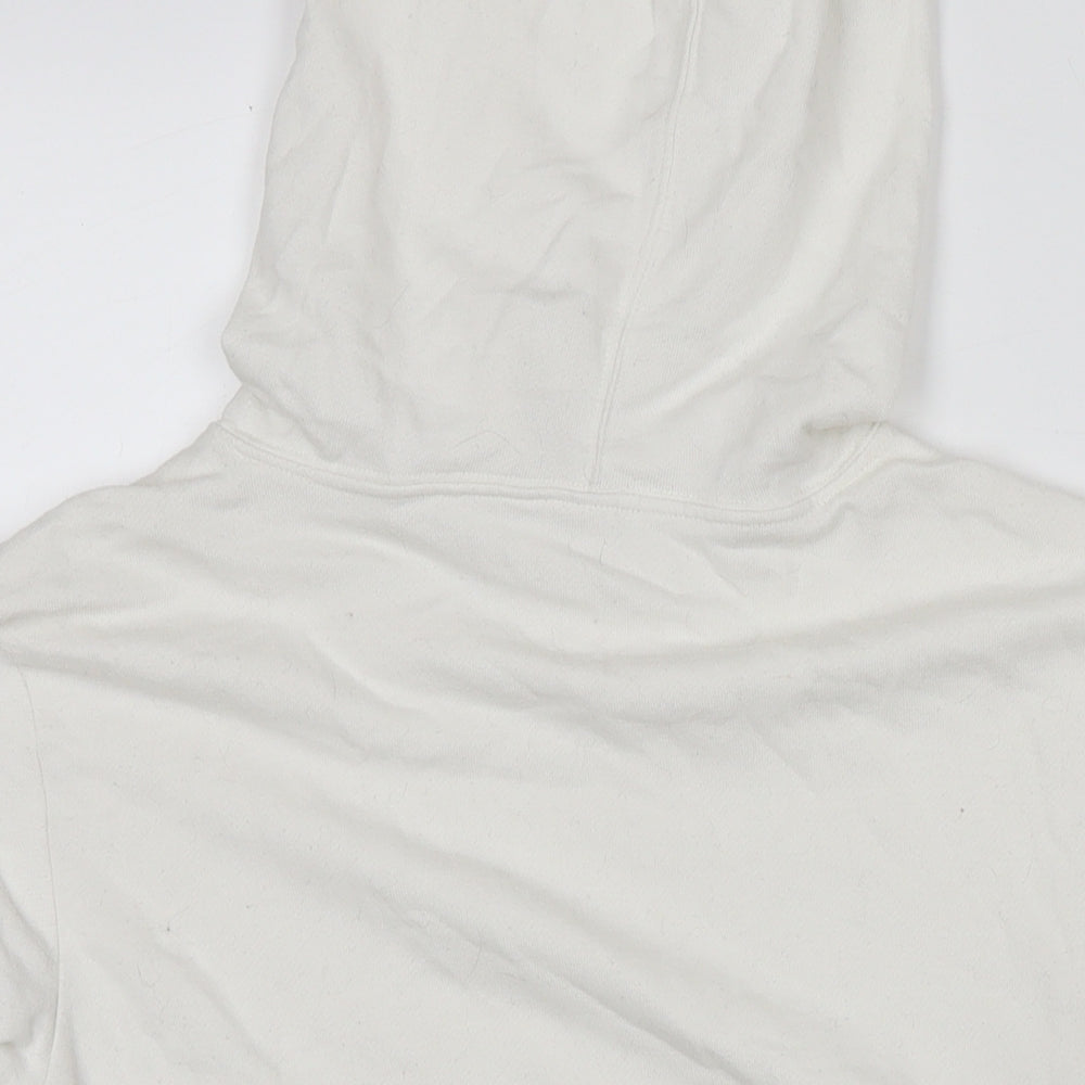 Gap Womens White Cotton Pullover Hoodie Size XS Pullover