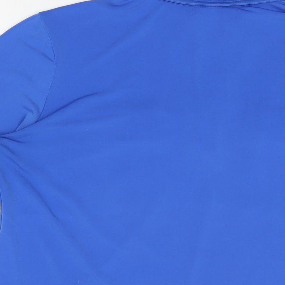 Womens UK Size S Jones New York Blue Basic T-Shirt