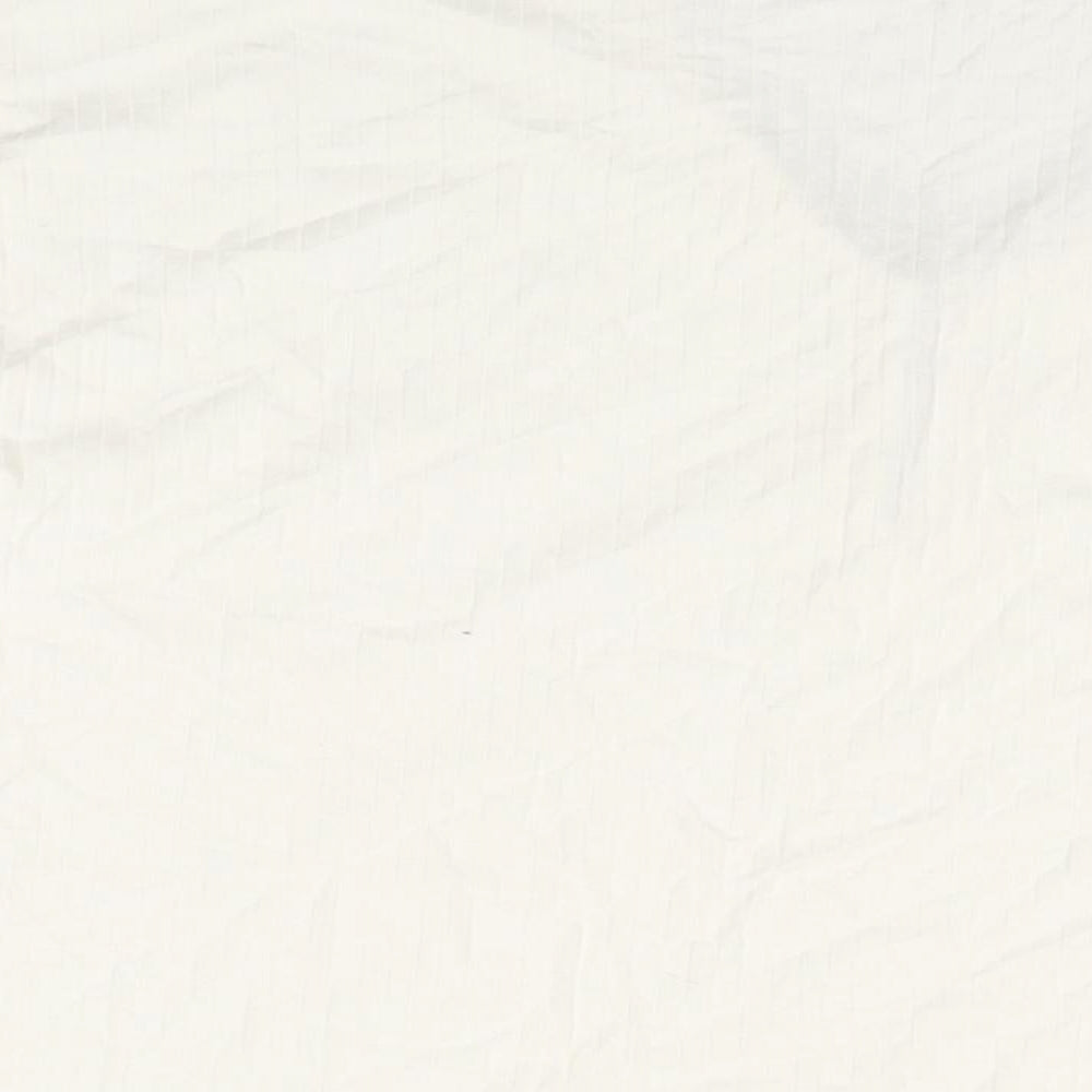 Womens UK Size 18 Very Ivory Basic T-Shirt