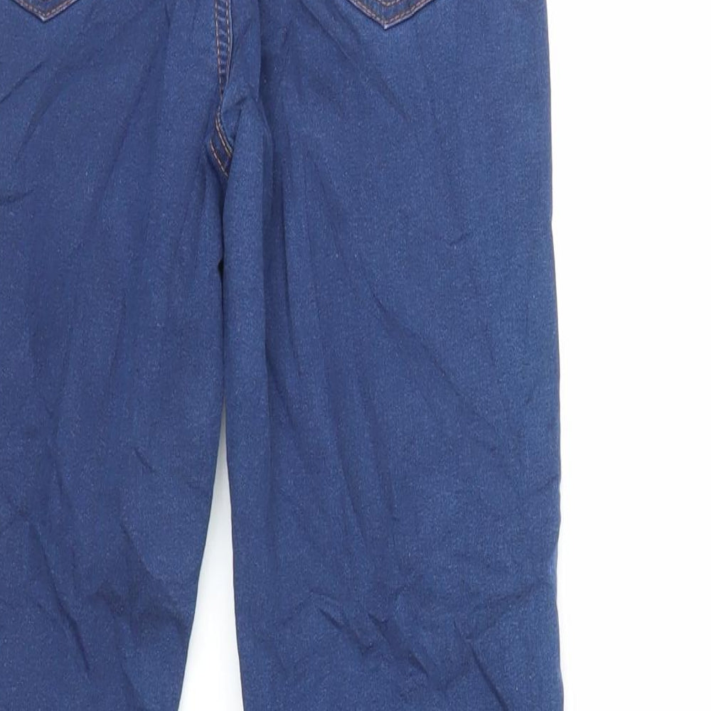Womens UK Size 8 Marks and Spencer Regular Fit Jegging Blue Jeans