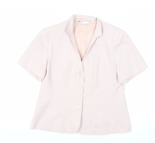 Womens UK Size 16 BHS Pink Jacket