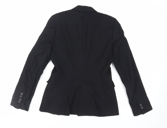 Womens UK Size 8 Zara Black Jacket