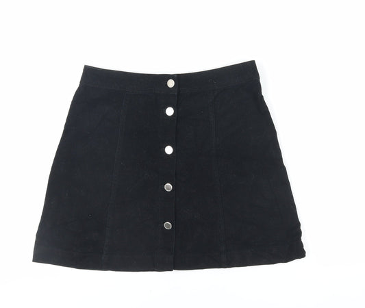 Womens UK Size 8 Divided by H&M Mini Denim Skirt