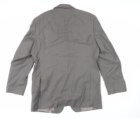 Mens UK Size 40 Marks and Spencer Regular Grey Suit Jacket