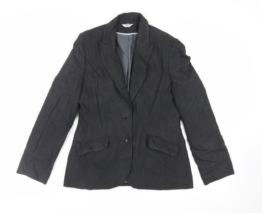 Womens UK Size 12 Klass Black Jacket