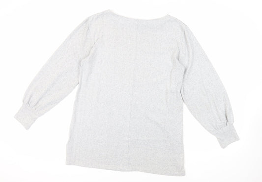 Womens UK Size 12 Marks and Spencer Grey Pullover Jumper