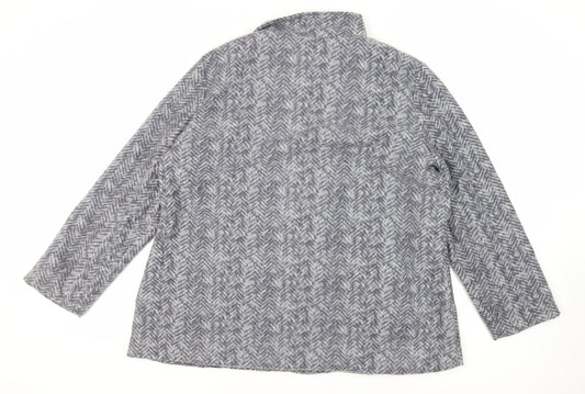 Womens UK Size L Anne de Lancay Grey Jacket