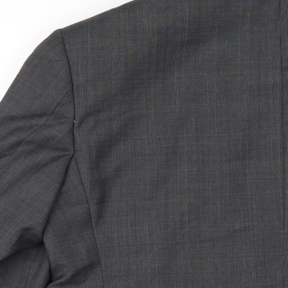Mens UK Size 40 Marks and Spencer Regular Grey Suit Jacket