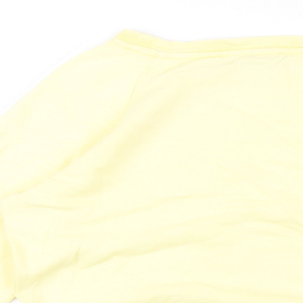 Womens UK Size 8 Marks and Spencer Yellow Pullover Sweatshirt