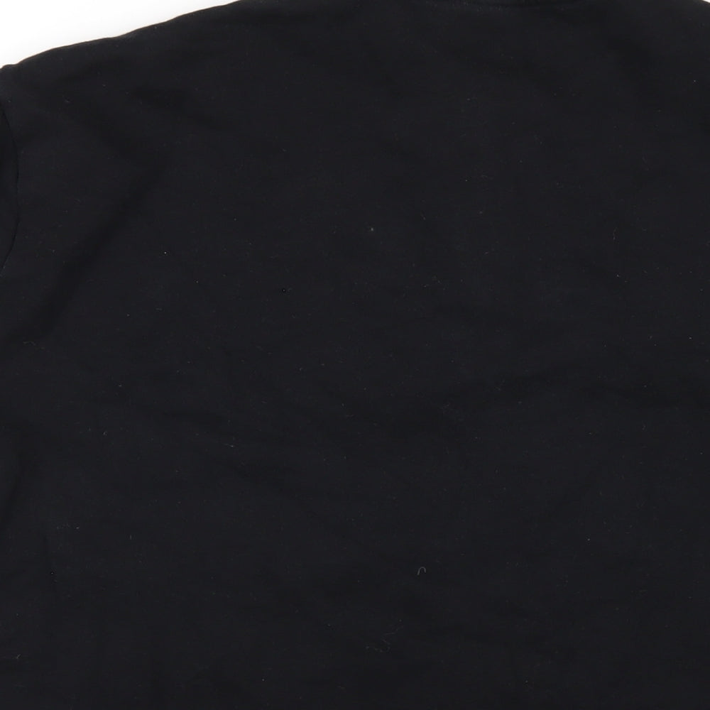 Mens UK Size L ASOS Black Pullover Sweatshirt