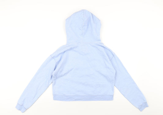 Womens UK Size 8 Jack Wills Blue Pullover Hoodie