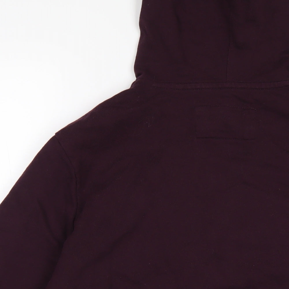 Mens UK Size S NEXT Purple Pullover Hoodie