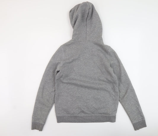 Hollister Womens Grey Cotton Pullover Hoodie Size S Pullover