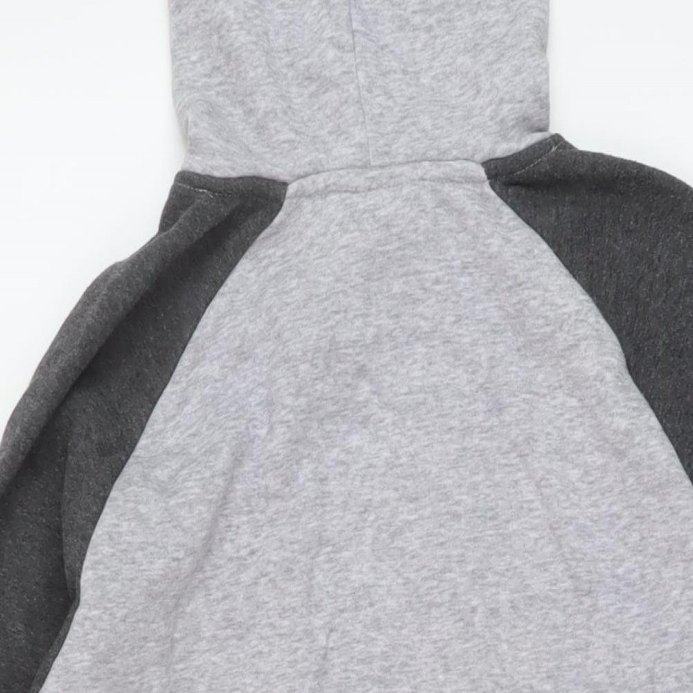 Mens UK Size S Reebok Grey Pullover Hoodie