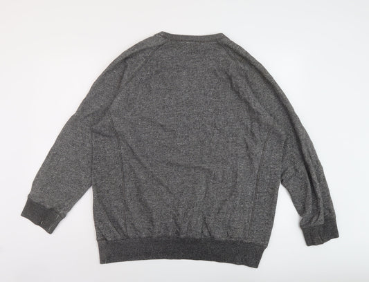 Mens UK Size XL French Connection Grey Pullover Sweatshirt