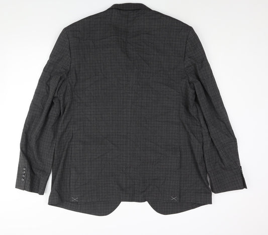 Mens UK Size 46 Marks and Spencer Regular Grey Suit Jacket