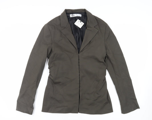 Womens UK Size L Zara Green Jacket