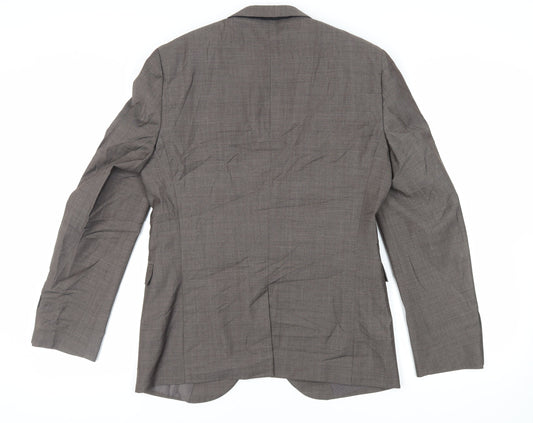 Mens UK Size 38 NEXT Regular Brown Suit Jacket