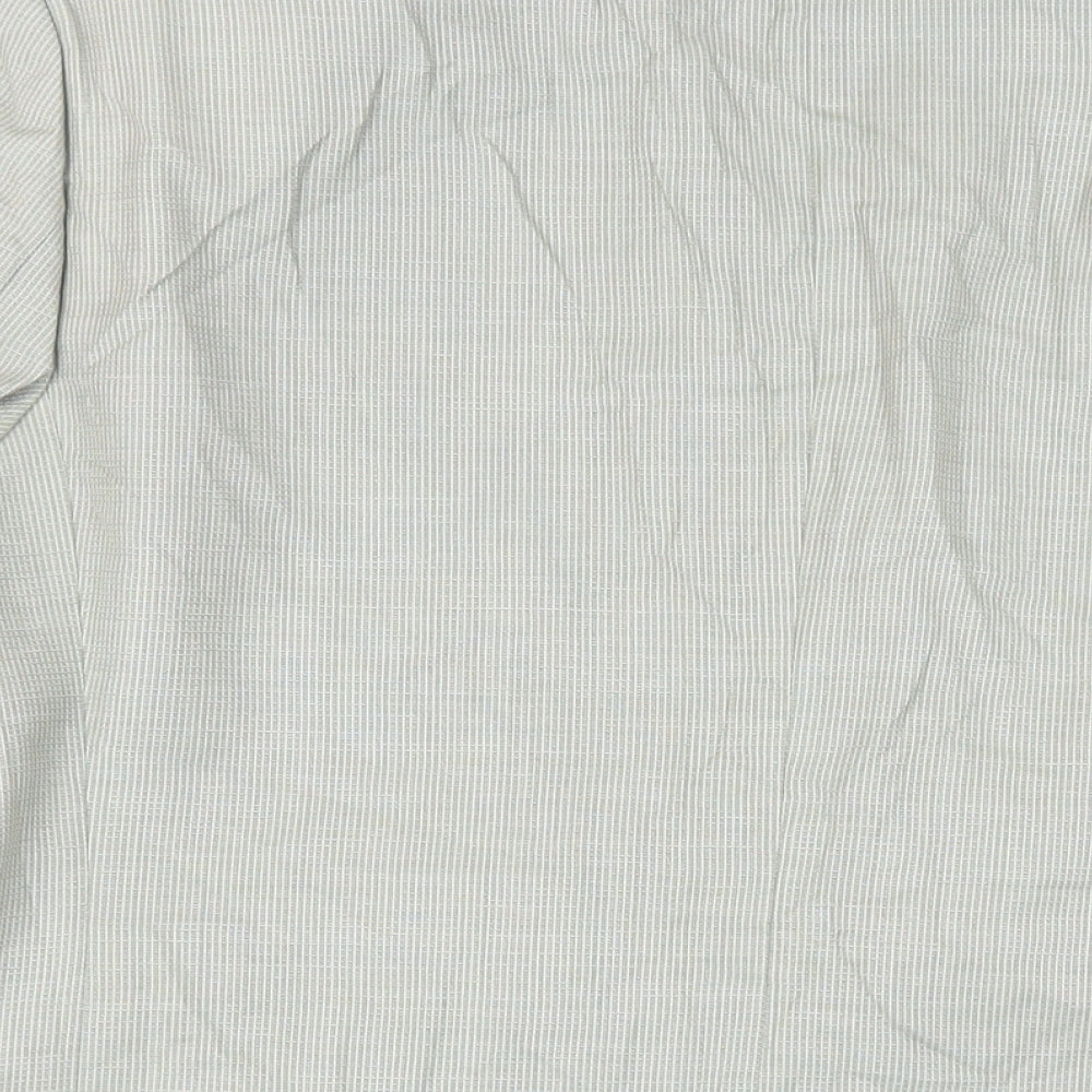 Atelier Torino Mens Green Geometric Wool Jacket Suit Jacket Size 40 Regular