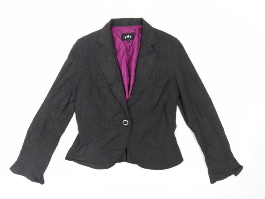 Womens UK Size 12 Per Una Black Jacket