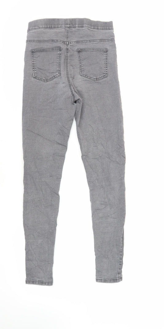 Womens UK Size 10 Marks and Spencer Regular Fit Jegging Grey Jeans