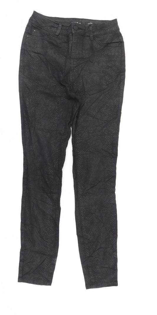 Womens UK Size 10 TU Regular Fit Skinny Black Jeans