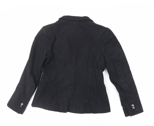 Womens UK Size 12 Marks and Spencer Black Jacket