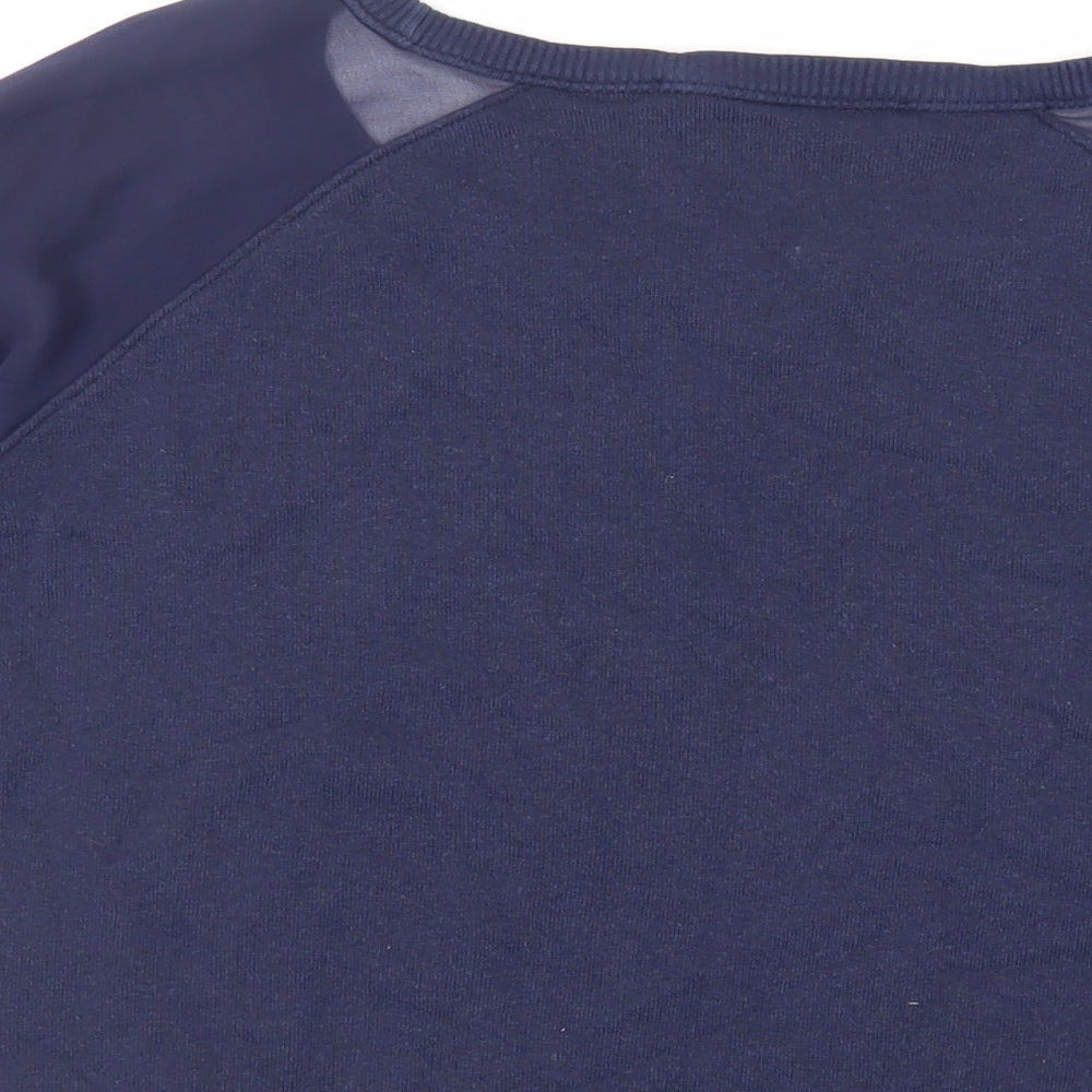 Womens UK Size M French Connection Blue Pullover Sweatshirt
