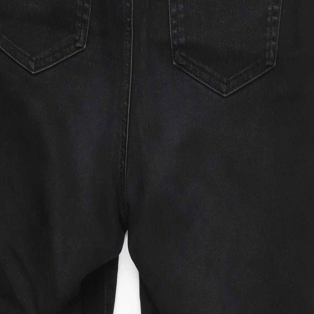 Charter Club Womens Grey Cotton Blend Skinny Jeans Size 12 L26 in Regular Zip