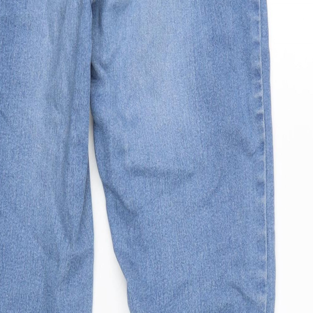 ESMARA Womens Blue Cotton Blend Jegging Jeans Size 12 L30 in Regular Zip