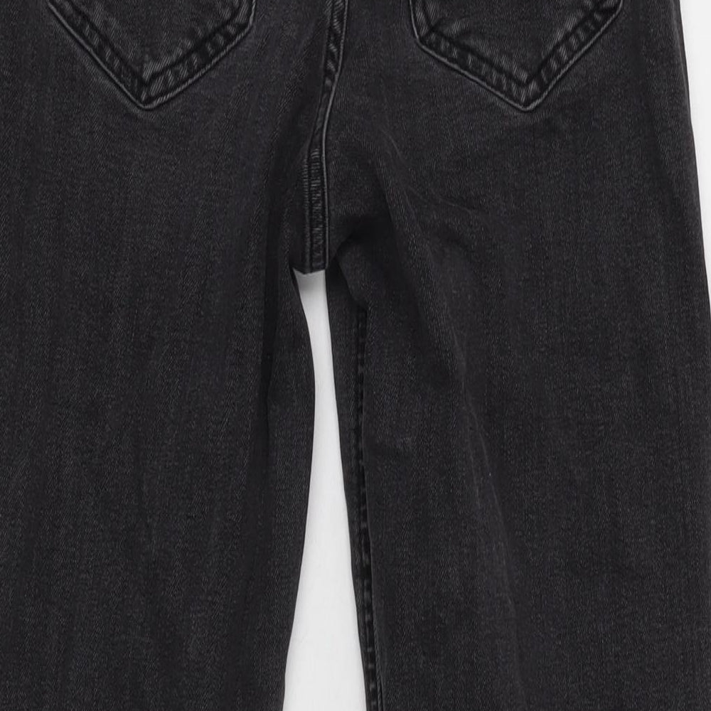 Womens UK Size 8 Marks and Spencer Regular Fit Straight Grey Jeans