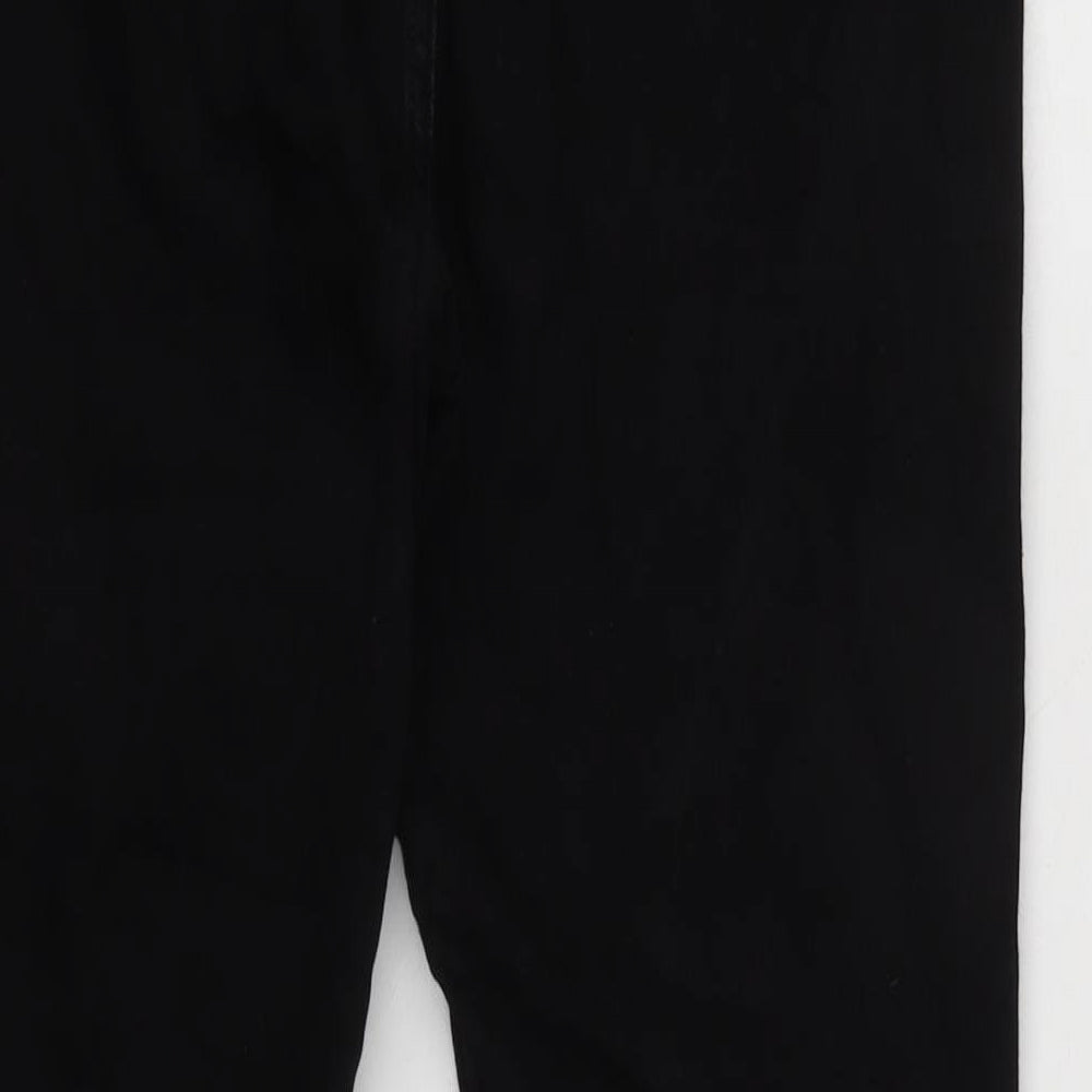 Womens UK Size 16 Denim & Co. Regular Fit Tapered Black Jeans