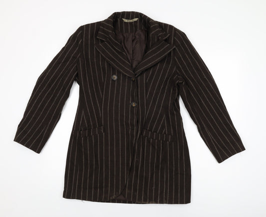 Womens UK Size 12 Miss Selfridge Brown Jacket