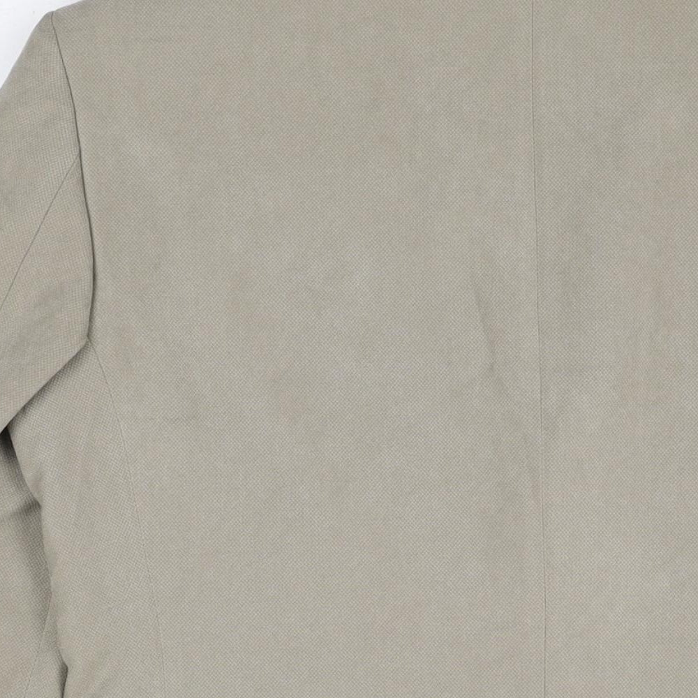 Mens UK Size 38 Marks and Spencer Regular Beige Suit Jacket