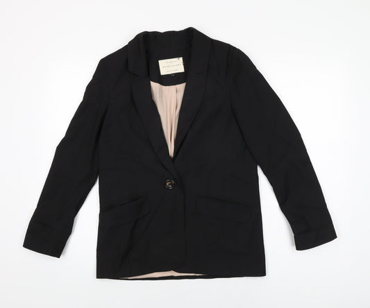 Womens UK Size 6 River Island Black Jacket