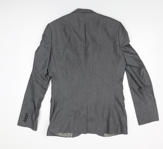 Mens UK Size 40 NEXT Regular Grey Suit Jacket