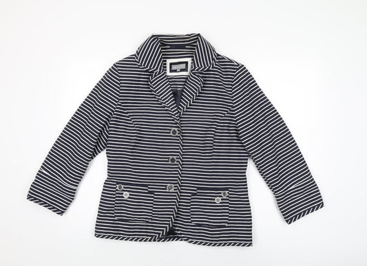 Womens UK Size 14 Per Una Blue Jacket