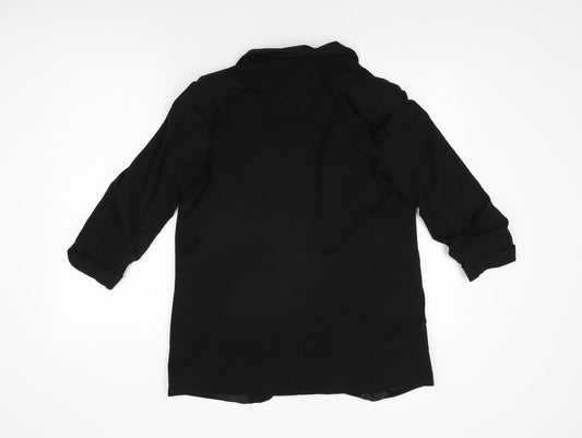 Womens UK Size 10 Boohoo Black Jacket