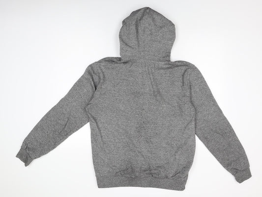Mens UK Size M H&M Grey Full Zip Hoodie