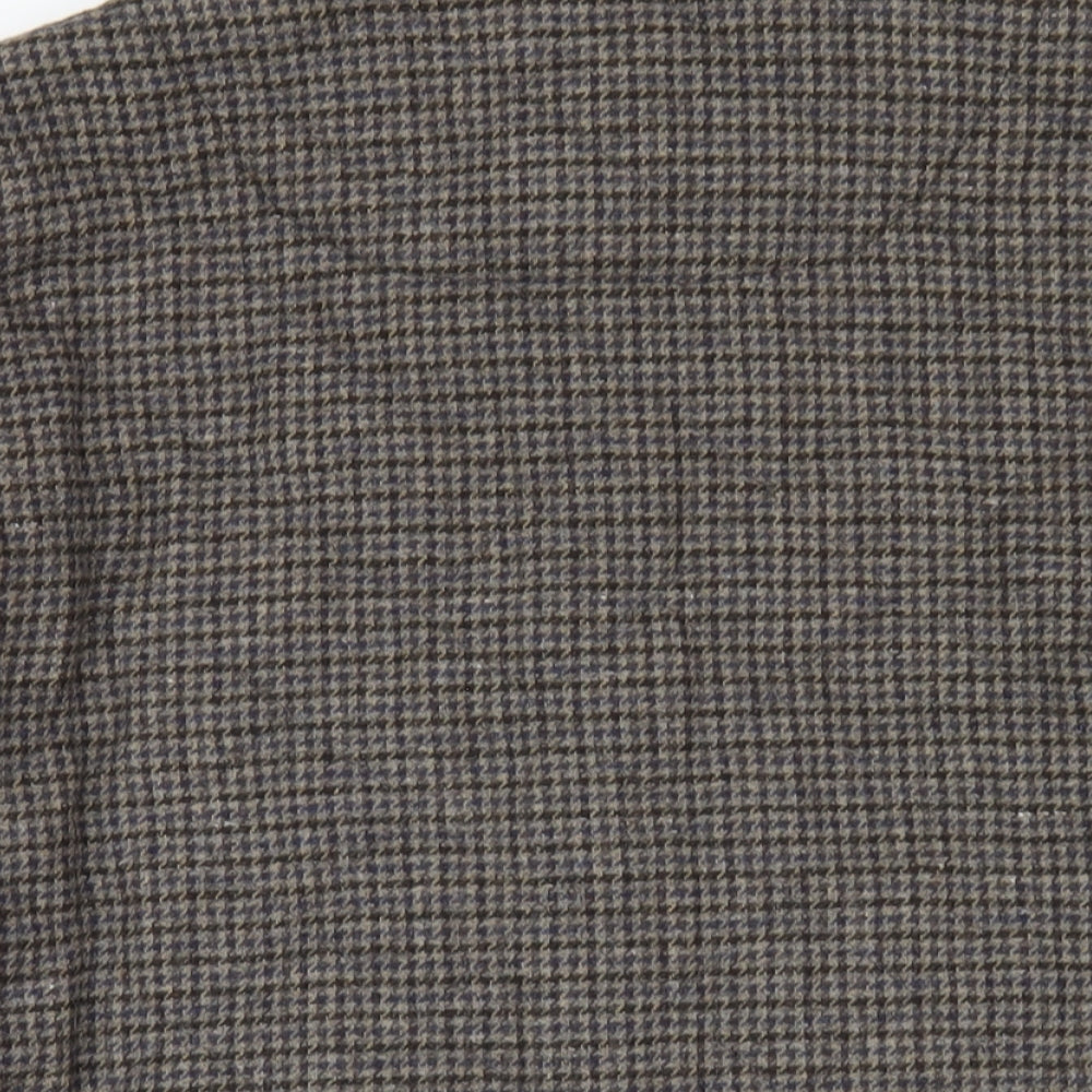 Mens UK Size S Sterling Brown Quilted Coat
