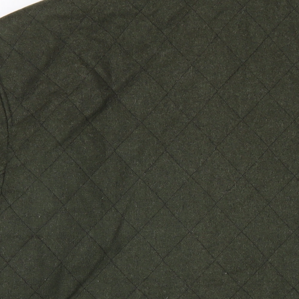 Mens UK Size XL Rowlands Green Quilted Coat