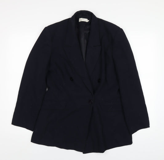 Womens UK Size 14 BHS Regular Blue Blazer