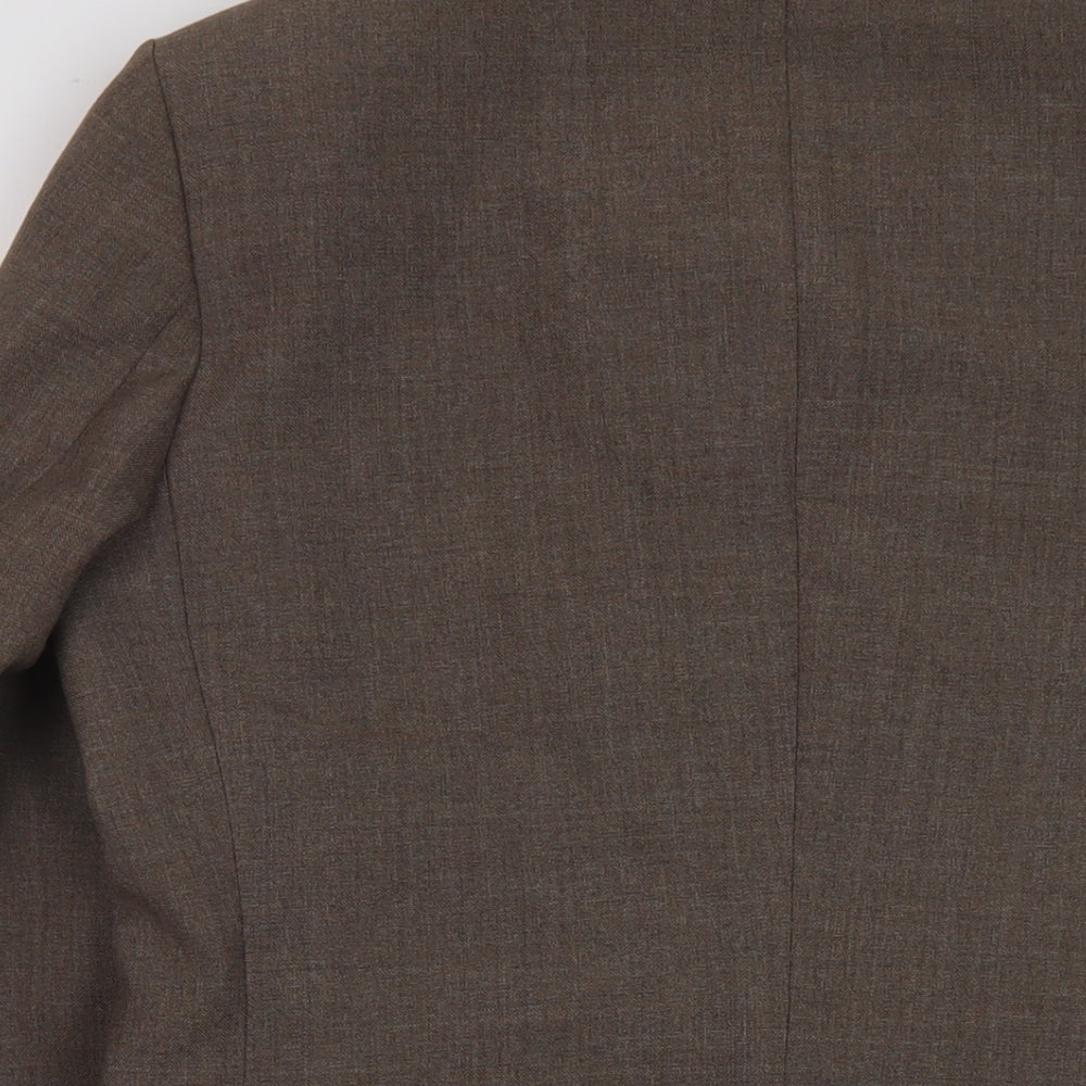 Mens UK Size 40 St Michaels Regular Brown Suit Jacket