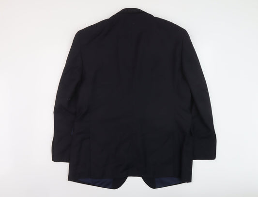 Mens UK Size 44 Marks and Spencer Regular Black Suit Jacket