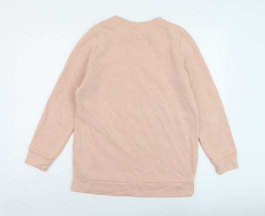 Womens UK Size S Marks and Spencer Pink Pullover Sweatshirt